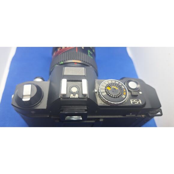 Konica FS-1 SLR 35mm film camera w/ various lenses & filters- film tested! - Picture 7 of 16